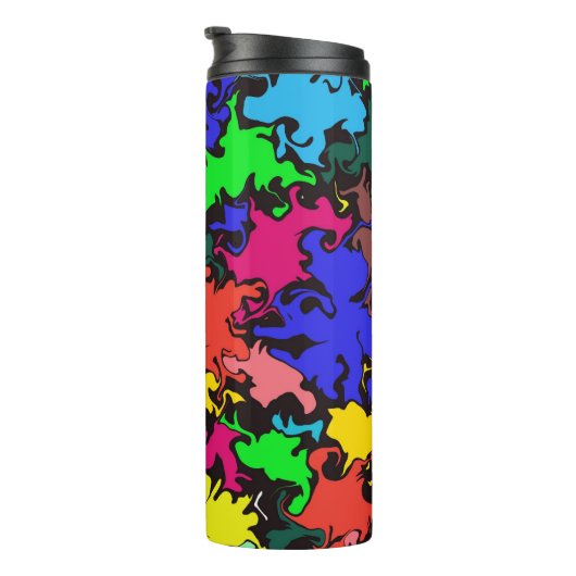 Bouteilles Isothermes Twirl coloré Abstrait / (Tourné sur la droite)