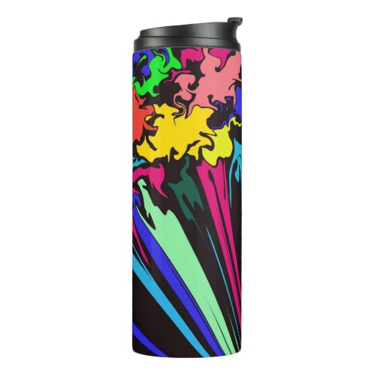 Bouteilles Isothermes Twirl coloré Abstrait / Pinched / (Tourné sur la gauche)