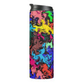 Bouteilles Isothermes Twirls colorés Abstraits / (Tourné sur la droite)