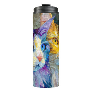 Bouteilles Isothermes Two Purple and Yellow Cats