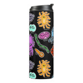 Bouteilles Isothermes Types De Bactéries (Tourné sur la gauche)