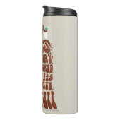 Bouteilles Isothermes Typographie de cascade au chocolat Willy Wonka (Tourné sur la droite)