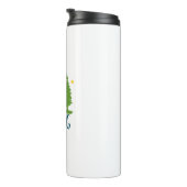 Bouteilles Isothermes Typographie de la vie au camping (Tourné sur la droite)