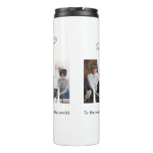 Bouteilles Isothermes Typographie moderne MOM 3 Photo Collage Cadeau Pou (Dos)