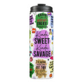 Bouteilles Isothermes Typographie Sarcastique moderne amusante Citations (Devant)