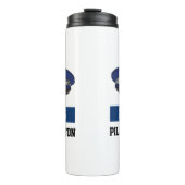 Bouteilles Isothermes UK Police Flat Casquette - Ajouter Numéro & Nom. P (Devant)