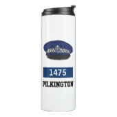 Bouteilles Isothermes UK Police Flat Casquette - Ajouter Numéro & Nom. P (Tourné sur la gauche)