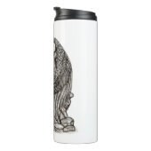 Bouteilles Isothermes Un ange endormi sur la pierre (Tourné sur la droite)