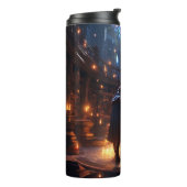 Bouteilles Isothermes un apprenti assistant étudiant des livres d'orthog (Tourné sur la gauche)