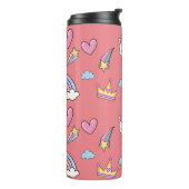 Bouteilles Isothermes Un Arc-en-ciel magique Unicorn Motif fête d'annive (Tourné sur la gauche)