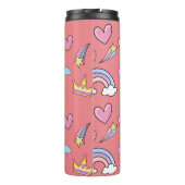 Bouteilles Isothermes Un Arc-en-ciel magique Unicorn Motif fête d'annive (Dos)