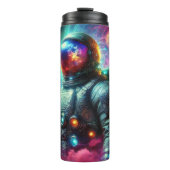 Bouteilles Isothermes Un astronaute parmi les mondes du rêve céleste (Devant)