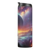 Bouteilles Isothermes Un astronaute sur la frontière Alien mystique (Tourné sur la droite)