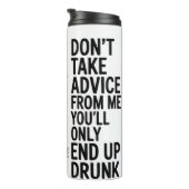 Bouteilles Isothermes Un autruche à la chèvre rose (Tourné sur la droite)