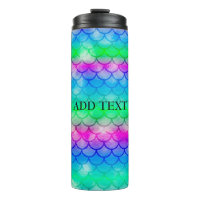 Un beau spectre de couleurs de sirène tum thermiqu