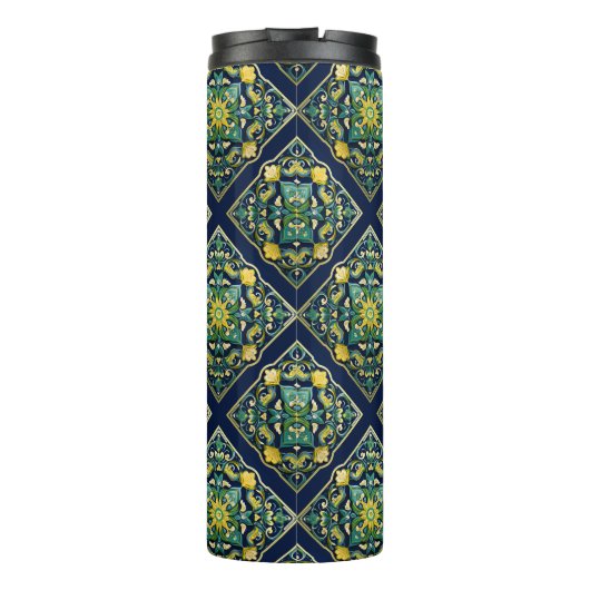 Bouteilles Isothermes 💛 💚 💙 Un Chef-D'Oeuvre Azulejo Unique (Dos)