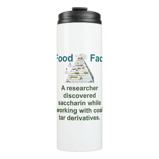 Bouteilles Isothermes Un Chercheur Découvre Saccharin - Food Fact (Devant)