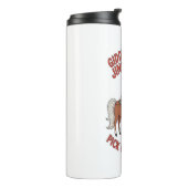 Bouteilles Isothermes Un Cheval À Jingle En Plein Air Ramasse Vos Pieds (Tourné sur la gauche)