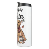 Bouteilles Isothermes Un chien et des Citrouilles à vendre (Tourné sur la droite)