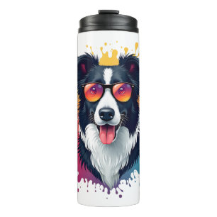 Bouteilles Isothermes Un chien mignon Border Collie [RB#10009] 