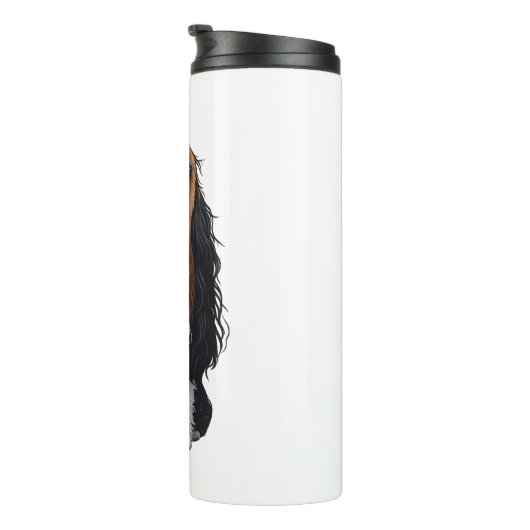 Bouteilles Isothermes Un chien mignon, le roi Charles Spaniel (Tourné sur la droite)