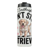 Bouteilles Isothermes Un chiot qui n'arrêtera pas Retrievin (Devant)
