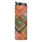 Bouteilles Isothermes Un design de patchwork motif sans couture. Rangeur (Tourné sur la droite)