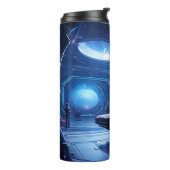 Bouteilles Isothermes un espace de flexion du manipulateur de gravité en (Tourné sur la gauche)