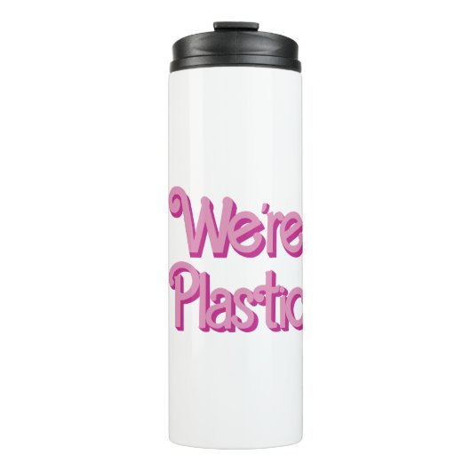 Bouteilles Isothermes Un rose on est en plastique (Devant)