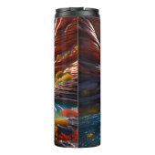 Bouteilles Isothermes un sylph chevauchant les courants fluviaux à trave (Dos)