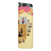 Bouteilles Isothermes Unapologetic Personalized Feminine Photo Collage (Tourné sur la droite)