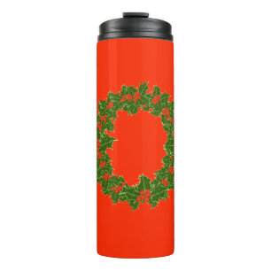 Bouteilles Isothermes Une joyeuse couronne de Noël