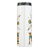 Bouteilles Isothermes Une mère florale de tournesol salue (Dos)