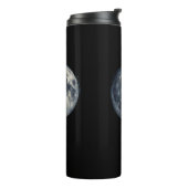 Bouteilles Isothermes Une peinture de la lune dans l'espace (Tourné sur la gauche)