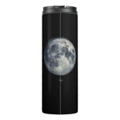 Bouteilles Isothermes Une peinture de la lune dans l'espace (Dos)