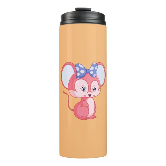 Bouteilles Isothermes une petite souris (Devant)