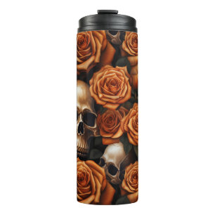 Bouteilles Isothermes Une série Skull and Roses Design 9