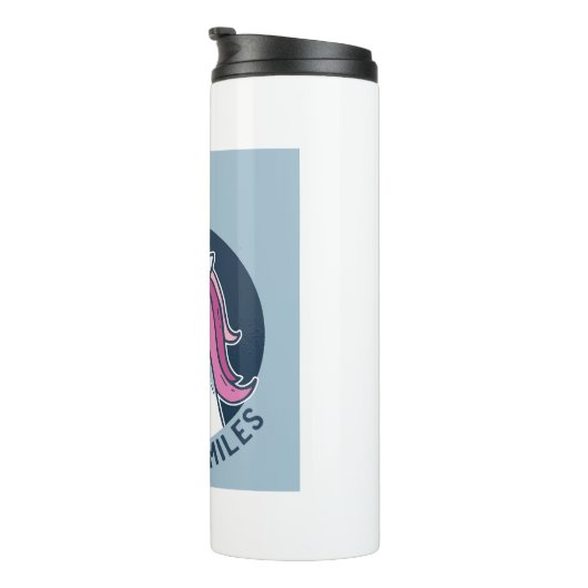 Bouteilles Isothermes Unicorn sourit (Tourné sur la droite)