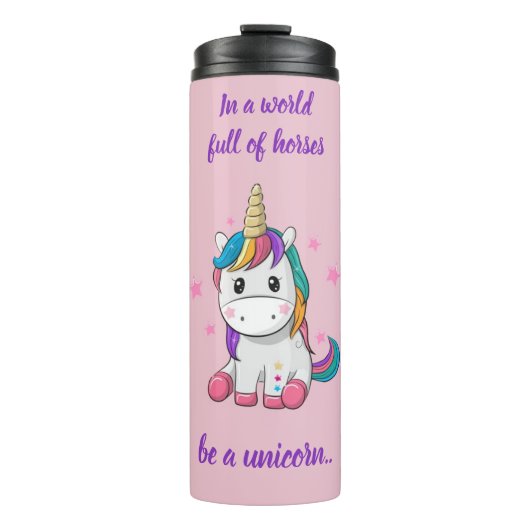 Bouteilles Isothermes Unicorn thermal tumblers (Devant)