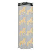 Bouteilles Isothermes Unicorne d'or (Dos)