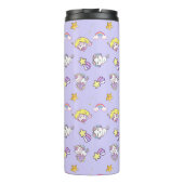 Bouteilles Isothermes Unicorne Rainbow Star Lumière Purple Thème (Dos)