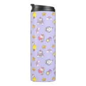Bouteilles Isothermes Unicorne Rainbow Star Lumière Purple Thème (Tourné sur la droite)