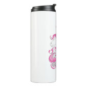 Bouteilles Isothermes Unicorne rose (Tourné sur la gauche)