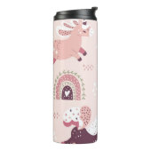 Bouteilles Isothermes Unicorns Rainbows : Pastel Magic Arrière - plan. (Tourné sur la gauche)