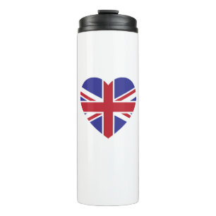 Bouteilles Isothermes Union Jack Heart Tumbler