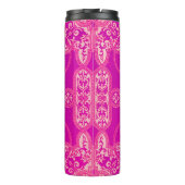 Bouteilles Isothermes Unique Motif rose violet rose clair (Dos)