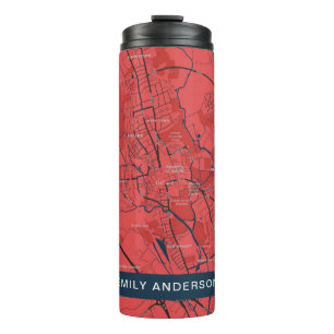BOUTEILLES ISOTHERMES URBAN RED NAVY OXFORD UNIVERSITY UK PASSERELLE