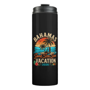 Bouteilles Isothermes Vacances Bahamas Sable Mer Soleil 2026