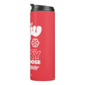 Bouteilles Isothermes Vacances de Noël | Joyeux Christmoose (Tourné sur la droite)