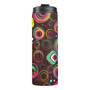 Bouteilles Isothermes Vacances festives, texture transparente